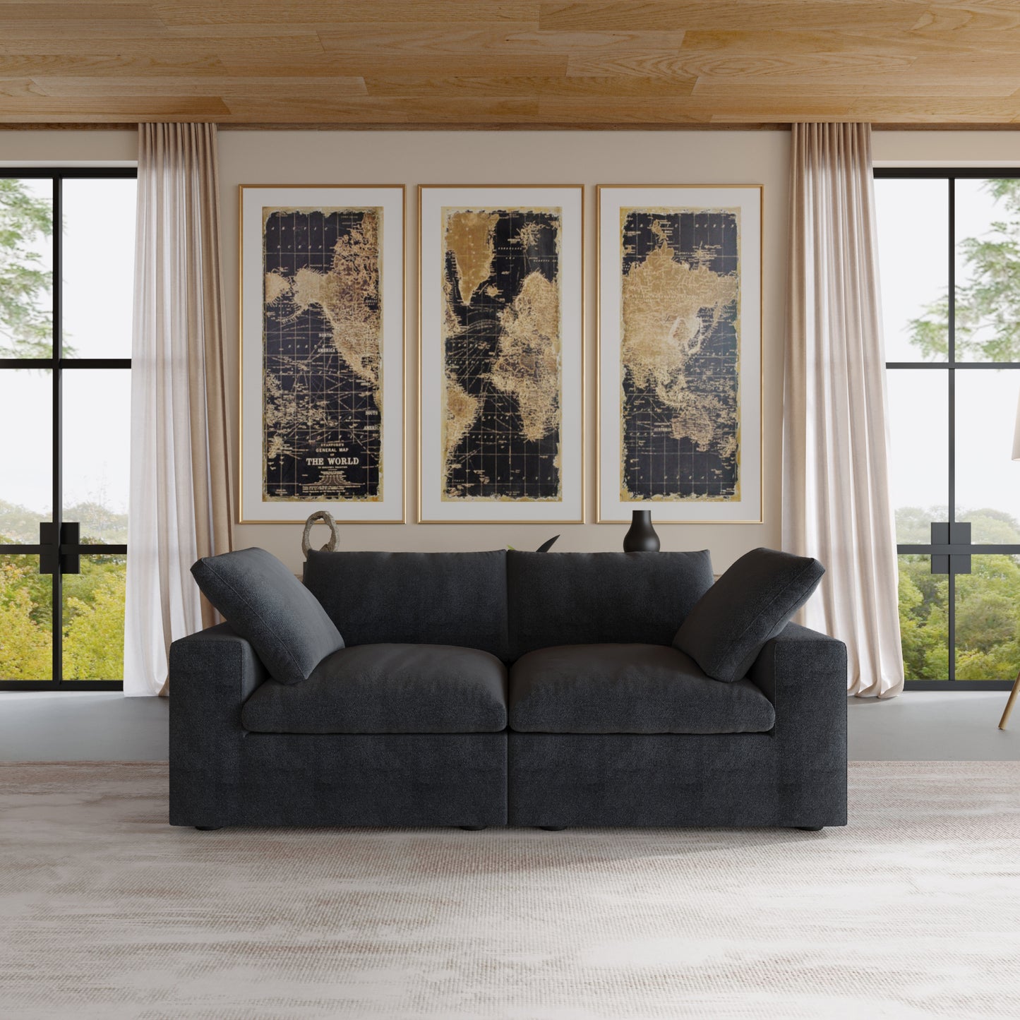 Ember Cloud 2 Seater Sofa