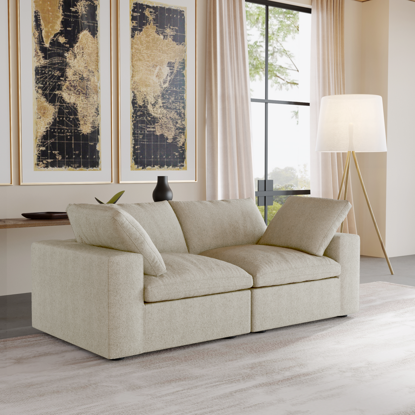 Ember Cloud 2 Seater Sofa