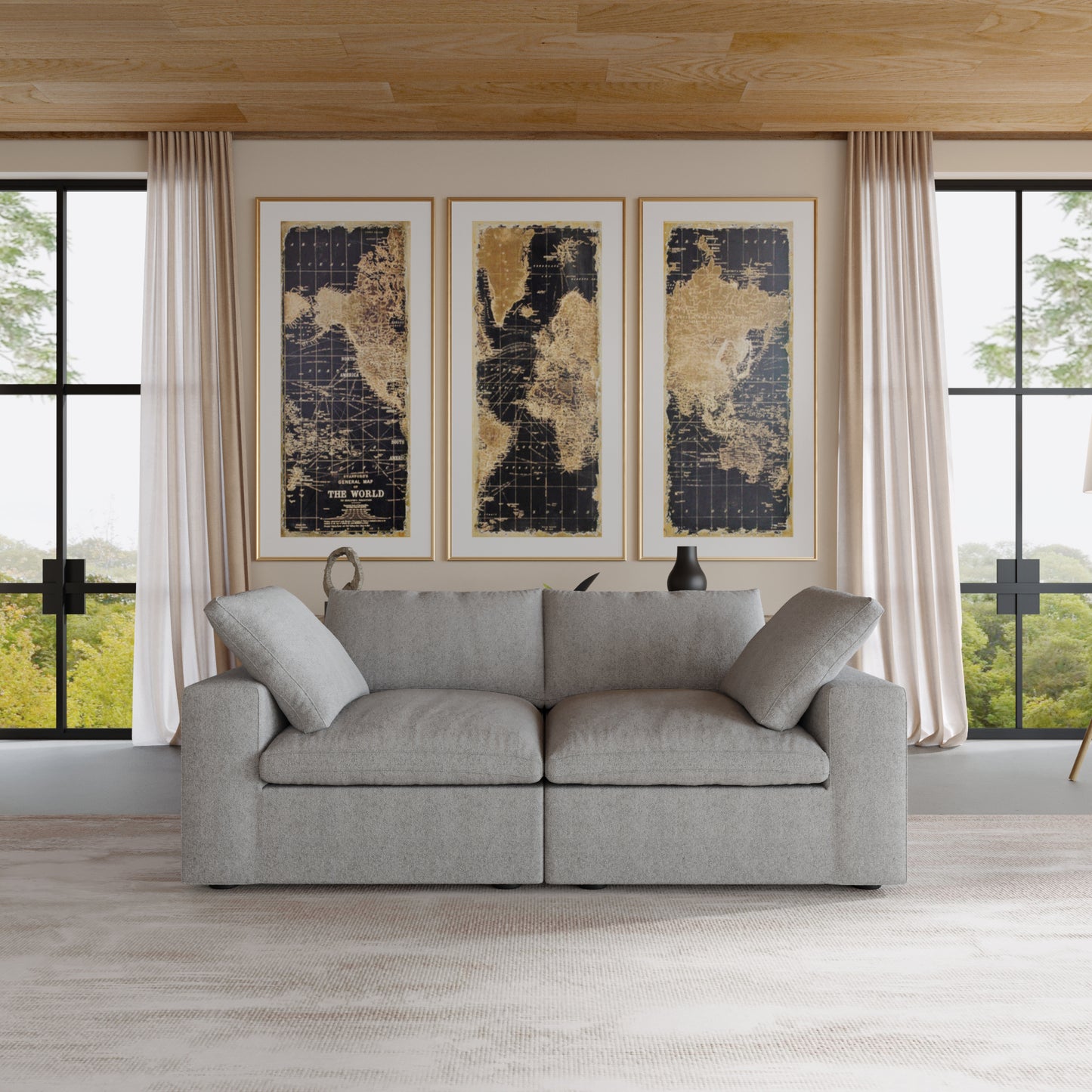 Ember Cloud 2 Seater Sofa