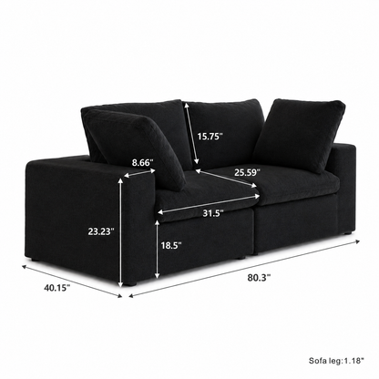 Ember Cloud 2 Seater Sofa