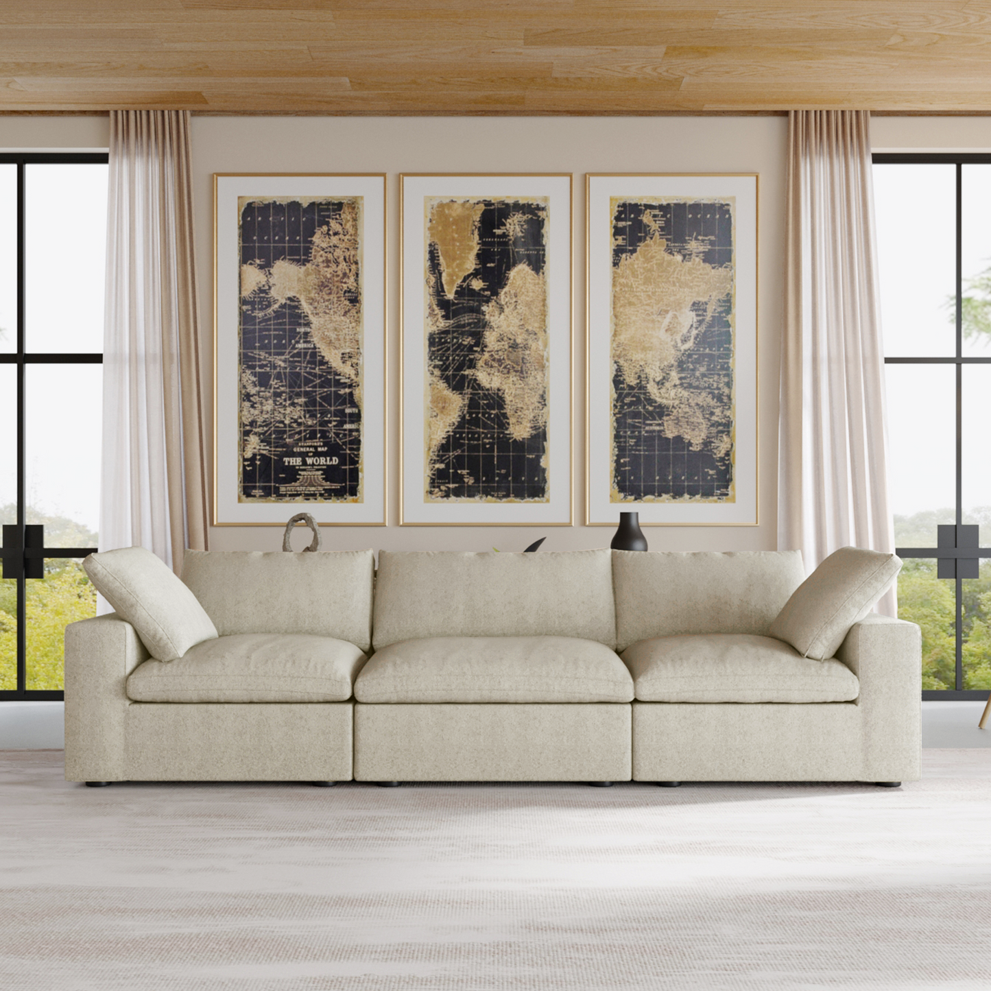 Ember Cloud 3 Seater Sofa