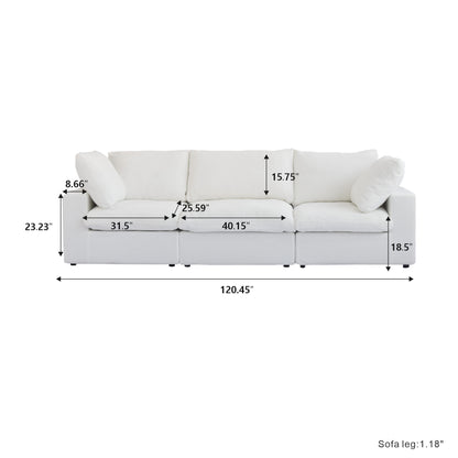 Ember Cloud 3 Seater Sofa