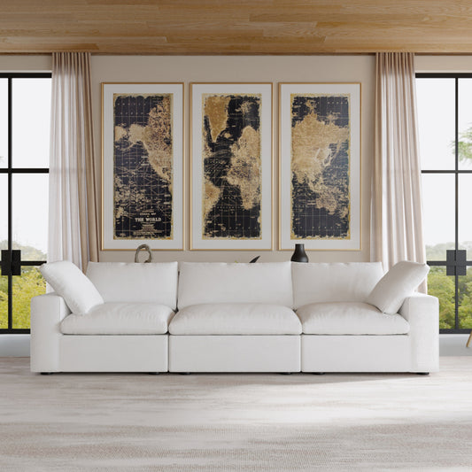 Ember Cloud 3 Piece Sofa