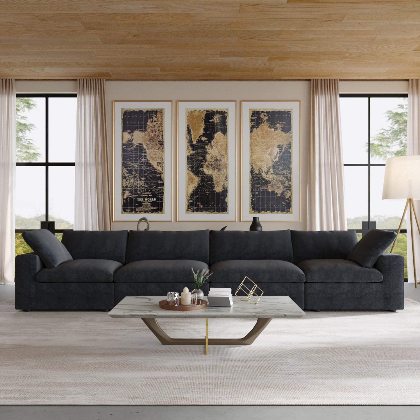 Ember Cloud 4 Seater Sofa