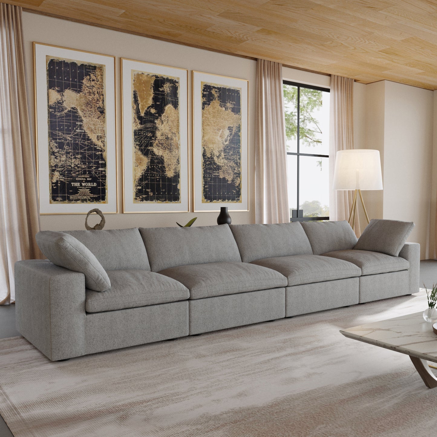 Ember Cloud 4 Seater Sofa