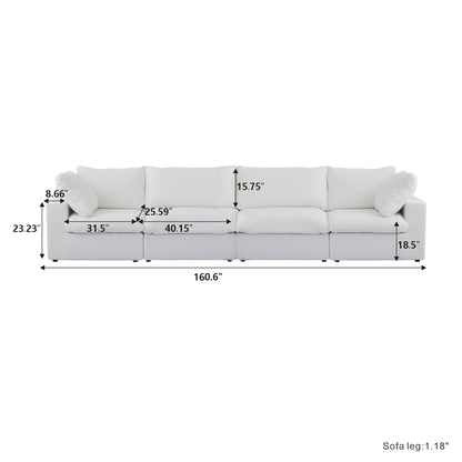 Ember Cloud 4 Seater Sofa