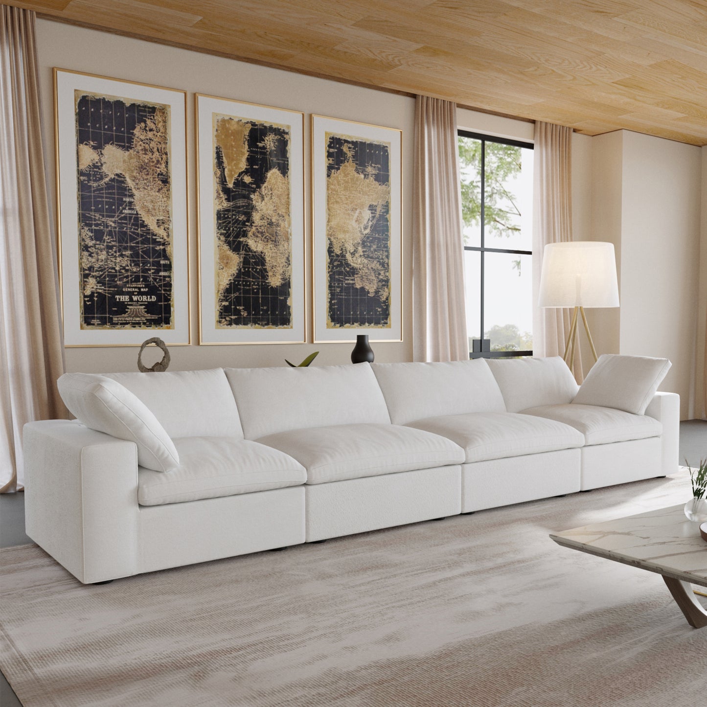 Ember Cloud 4 Seater Sofa