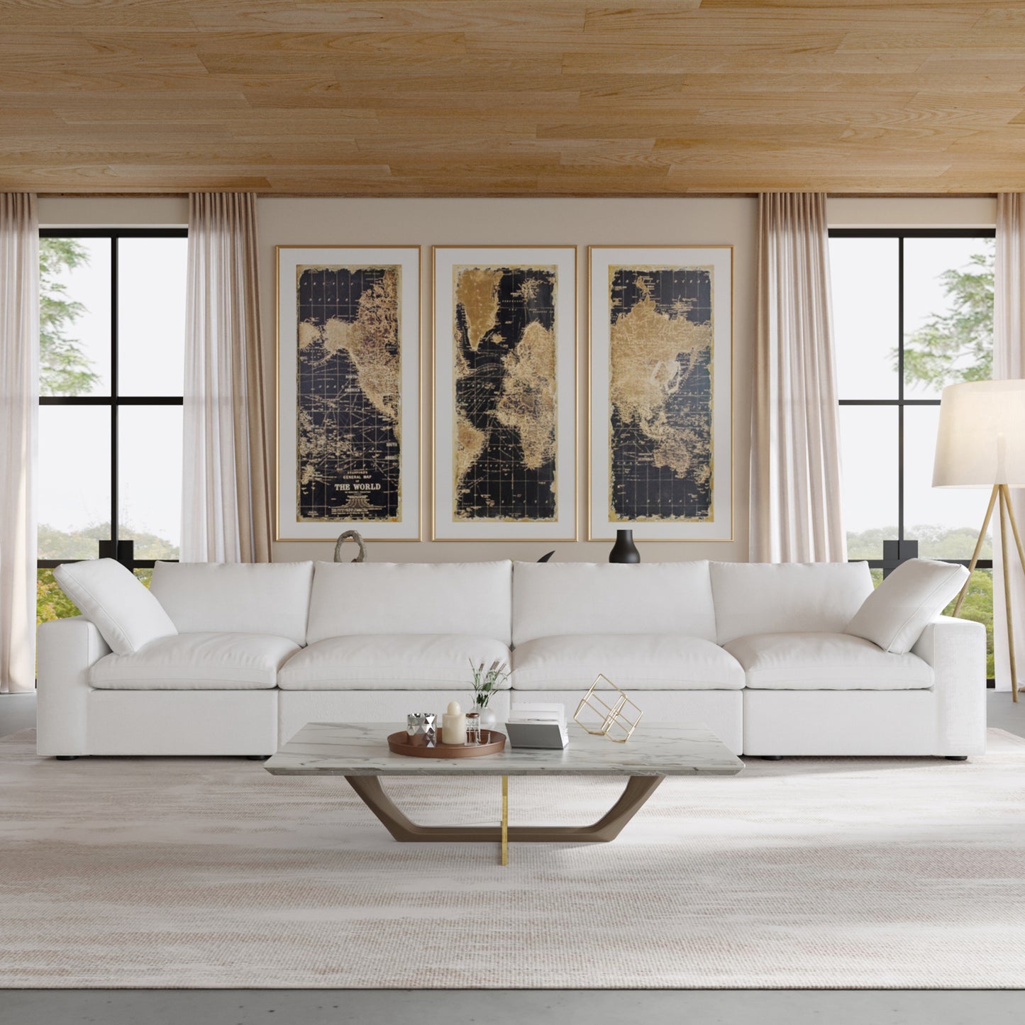 Ember Cloud 4 Seater Sofa