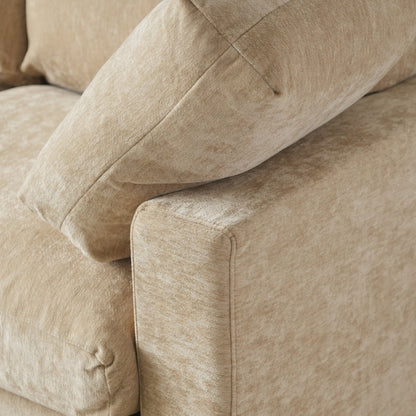 Ember Cloud 2 Seater Sofa With Ottoman